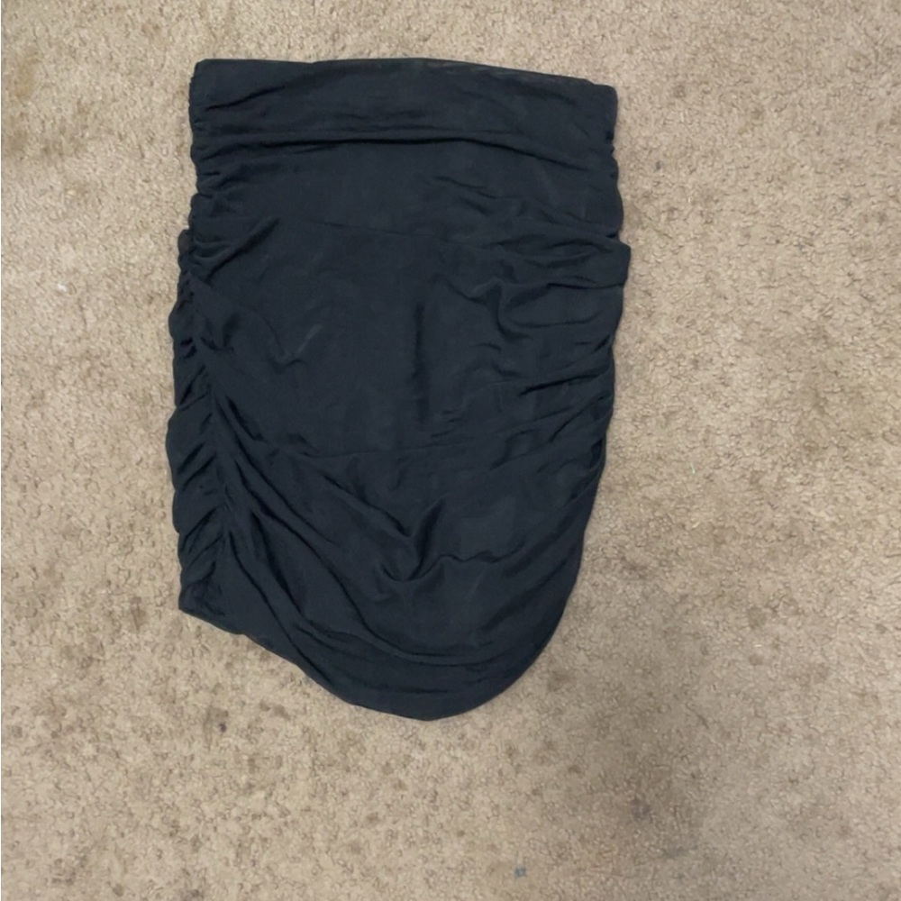 Black mesh skirt